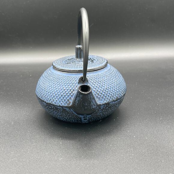 Vintage Japanese Cast Iron Tetsubin Kettle Teapot Hobnail - Picture 8 of 16